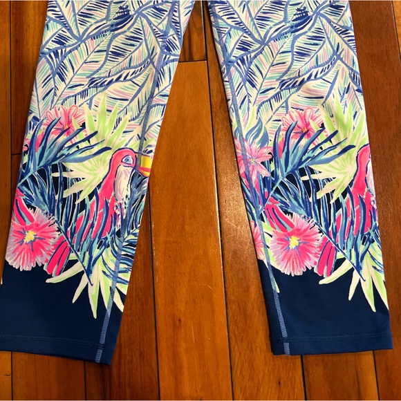 Lilly Pulitzer Luxletic LETS MANGO JOLENE LEGGINGS - Picture 2 of 7